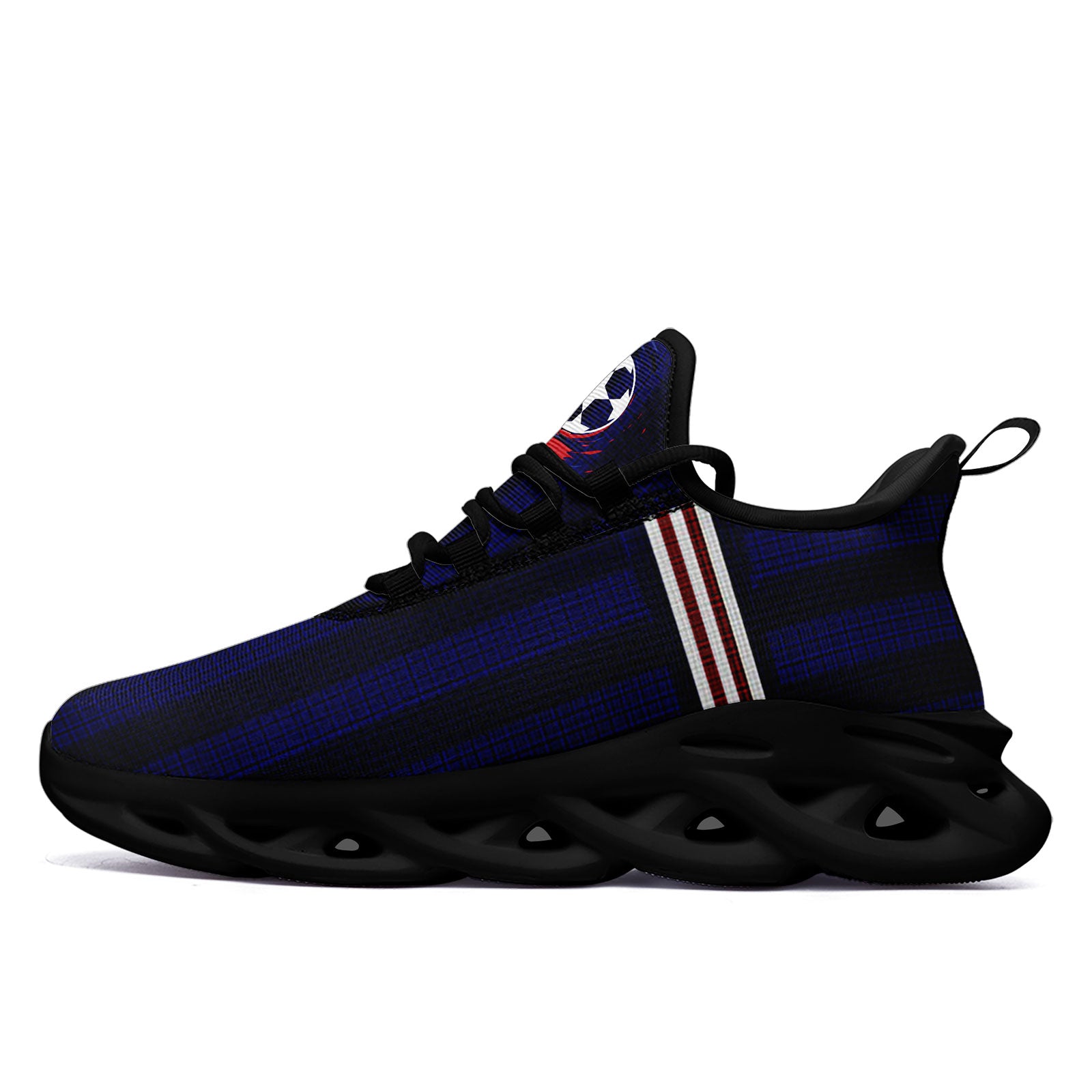 Custom France 2026 World Cup Sneakers DIY Country Flag Running Shoes Lightweight Sport Shoes Gift for Football Fans Personalized Team Name and Logo FN003-F025037-3