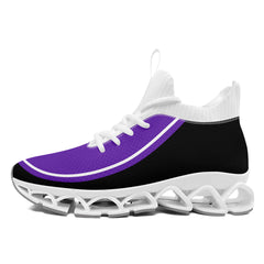 Custom Purple Black Maxsoul Shoes Personalized Sneaker FN030XD-D020388-15