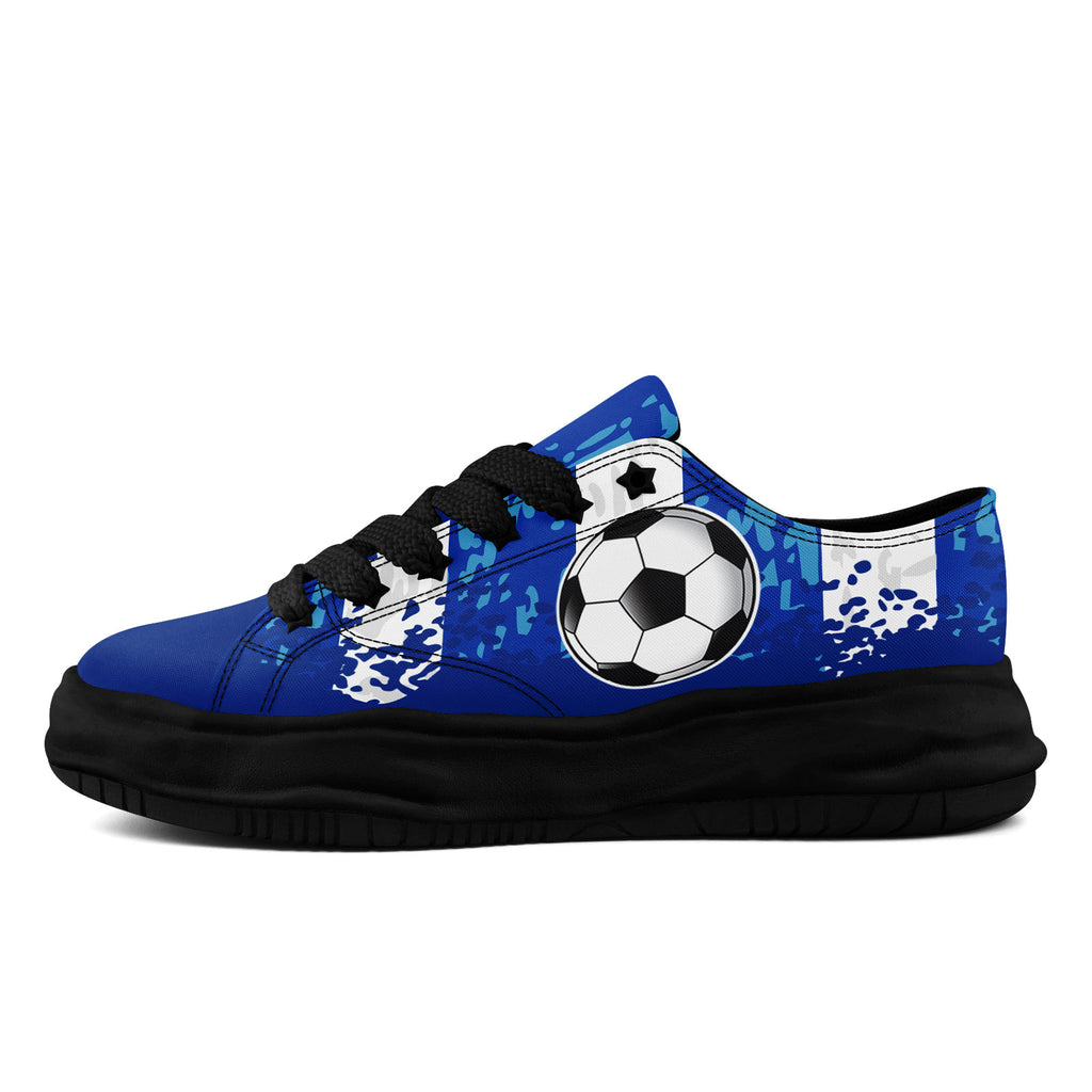Custom Uruguay 2026 World Cup Sneakers DIY Country Flag Running Shoes Lightweight Sport Shoes Gift for Football Fans Personalized Team Name and Logo FN038-F009112-2