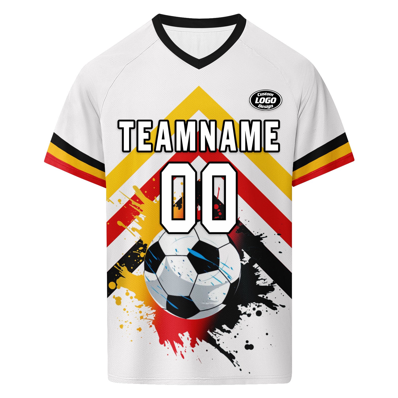 Custom Germany 2026 World Cup Football Shirt Customized Soccer Jersey for Fans Add Your Name & Number FZ190-F028093-3