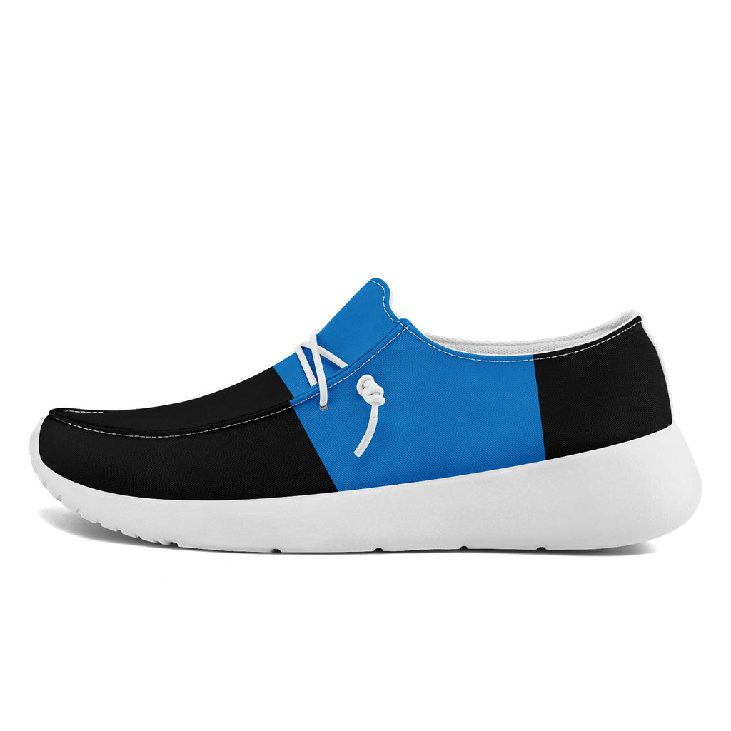 Custom Black Blue Carolina Jacket and Sports Shoes Combo Offer Personalized Combo ZH-D020294-5