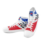 Custom South Korea 2026 World Cup Sneakers DIY Country Flag Running Shoes Lightweight Sport Shoes Gift for Football Fans Personalized Team Name and Logo FN024-F009070-2