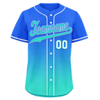 Custom Blue Cyan Fade Fashion Personalized Authentic Baseball Jersey BSBJ01-D0a70d8