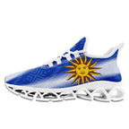 Custom Uruguay 2026 World Cup Sneakers DIY Country Flag Running Shoes Lightweight Sport Shoes Gift for Football Fans Personalized Team Name and Logo FN003XD-F009085-1