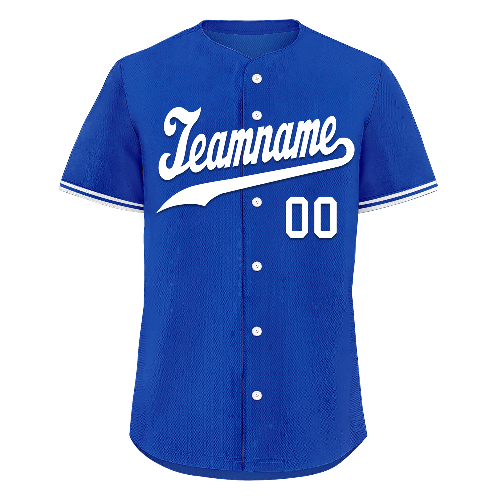 Custom Blue Classic Style White Personalized Authentic Baseball Jersey BSBJ01-bd0fa0e