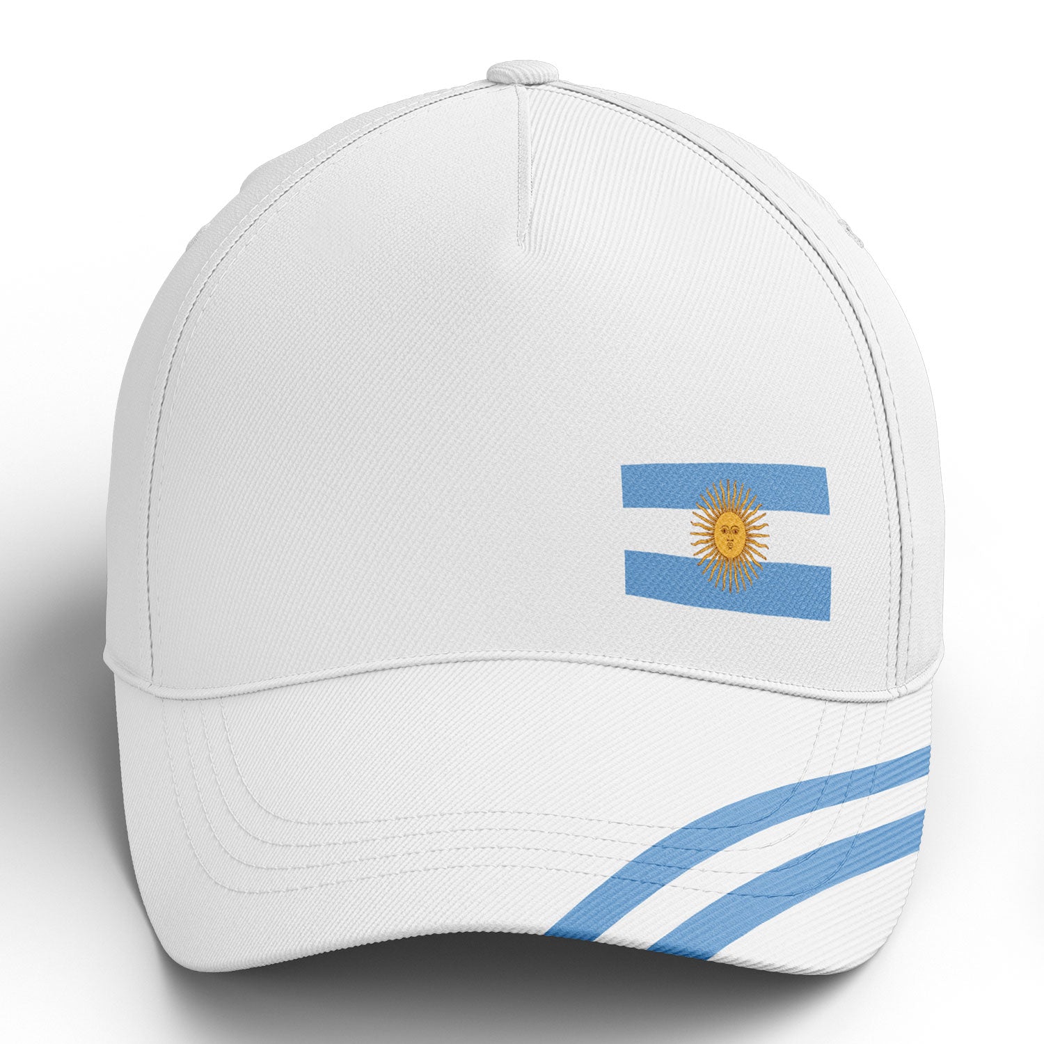 Personalized 2026 Argentina Soccer Fan Hat - Add Your Name & Design Custom 2026 Football Tournament Hat YW061-F027076-4