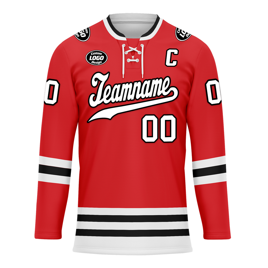 Custom Red Personalized Hockey Jersey HCKJ01-D0a70bf