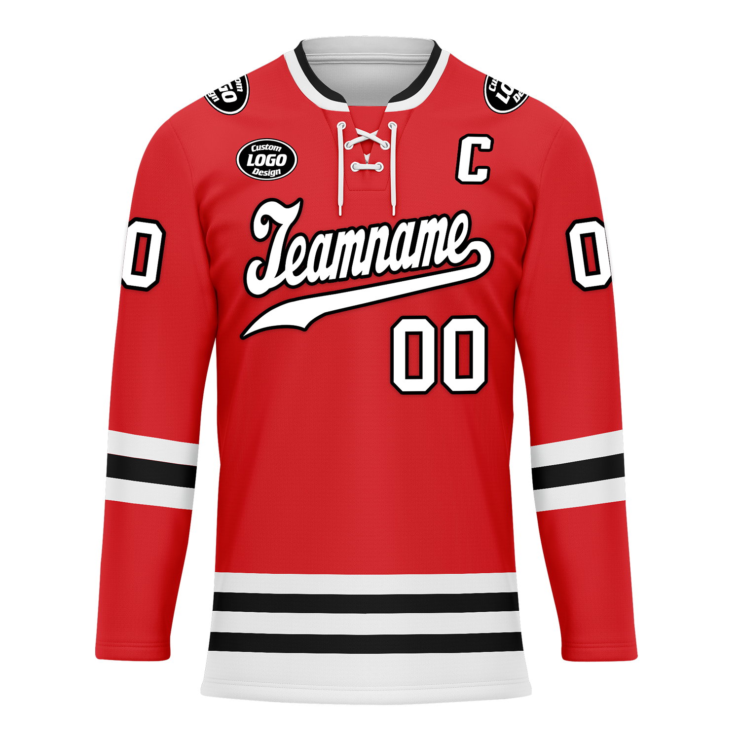 Custom Red Personalized Hockey Jersey HCKJ01-D0a70bf