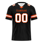 Custom Black Classic Style Personalized Authentic Football Jersey FBJ02-bd0a70c0
