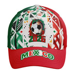 Personalized 2026 Mexico Soccer Fan Hat - Add Your Name & Design Custom 2026 Football Tournament Hat YW061-F023053-5