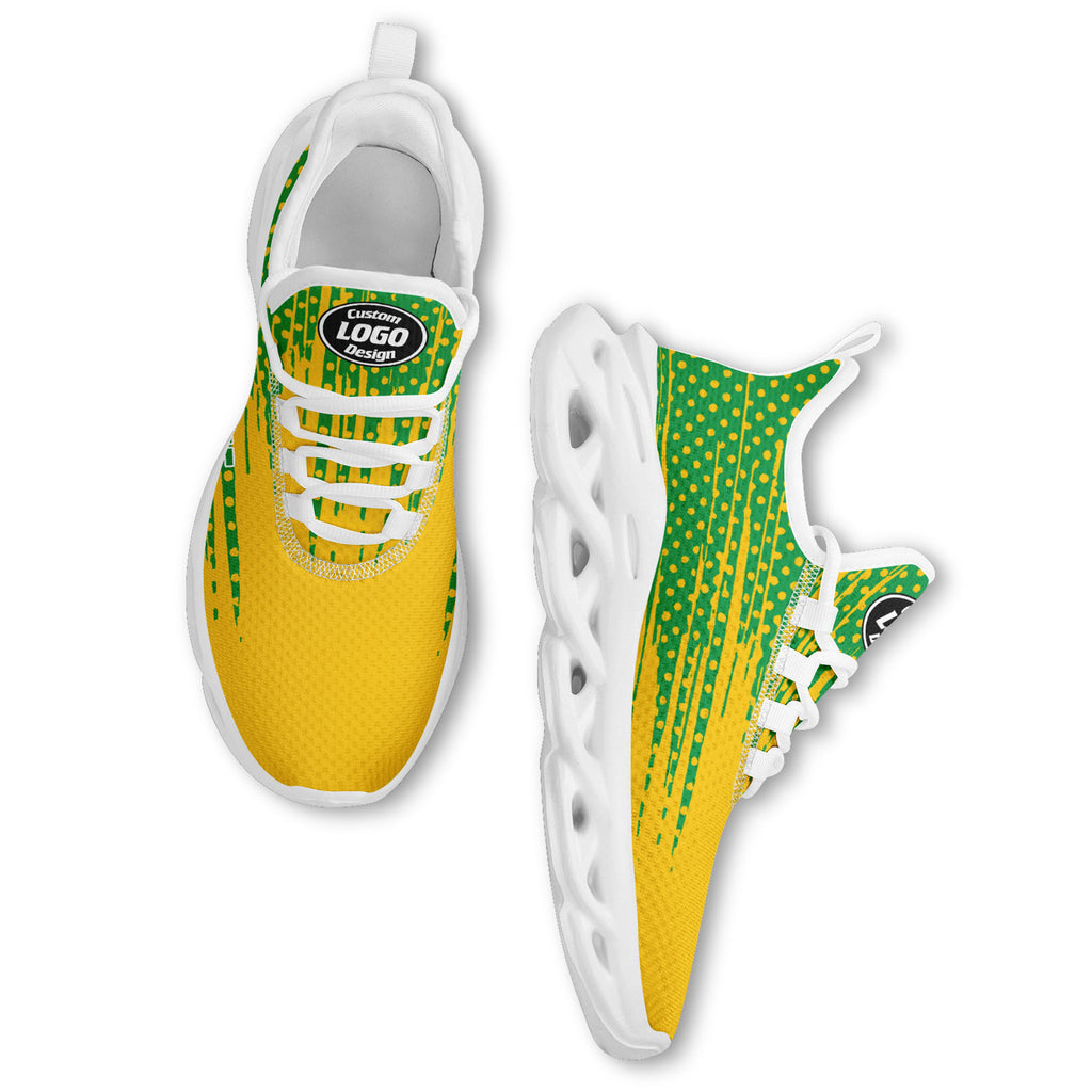 Custom 2026 World Cup Brazil Sneakers DIY Country Flag Running Shoes Lightweight Sport Shoes Gift for Football Fans Personalized Team Name and Logo FN003-F027085-5