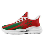 Custom Morocco 2026 World Cup Sneakers DIY Country Flag Running Shoes Lightweight Sport Shoes Gift for Football Fans Personalized Team Name and Logo FN079-F009083-2