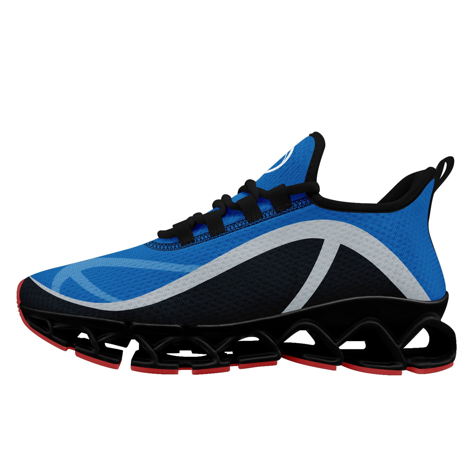 Custom Blue Black Maxsoul Shoes Personalized Sneaker FN003XD-D020391-9