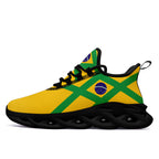 Custom 2026 World Cup Brazil Sneakers DIY Country Flag Running Shoes Lightweight Sport Shoes Gift for Football Fans Personalized Team Name and Logo FN003-F027045-4