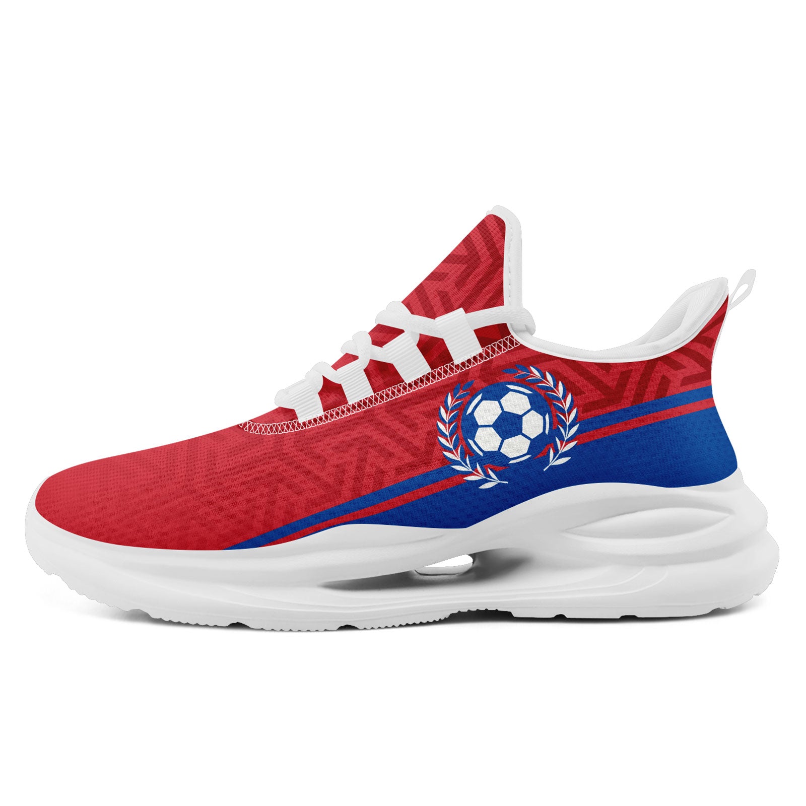 Custom South Korea 2026 World Cup Sneakers DIY Country Flag Running Shoes Lightweight Sport Shoes Gift for Football Fans Personalized Team Name and Logo FN079-F009131-1