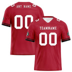 Custom Red Black Tampa Bay Football Jersey and Firesoul Sports Shoes Combo Offer Personalized Combo ZH-D020273-29