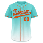 Custom Cyan White Fade Fashion Personalized Authentic Baseball Jersey BSBJ01-D0a70e8