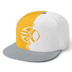 Custom Yellow White Pennsylvania MaxSoul Shoes and Hat Combo Offer Personalized Combo ZH-D028017-31