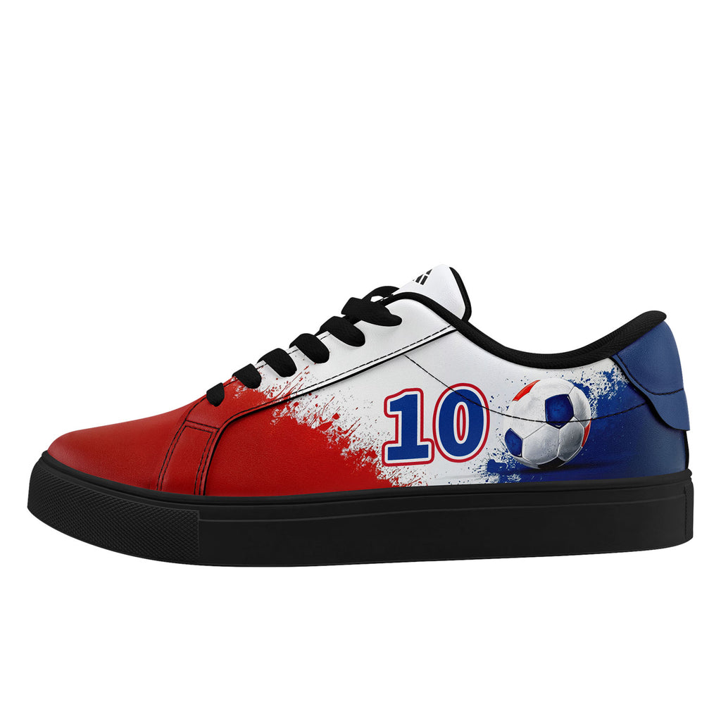 Custom South Korea 2026 World Cup Sneakers DIY Country Flag Running Shoes Lightweight Sport Shoes Gift for Football Fans Personalized Team Name and Logo FN023-F009080-4