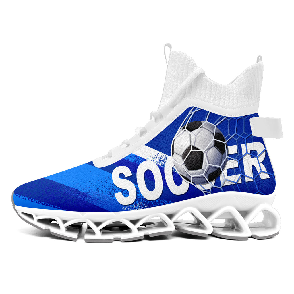 Custom Uruguay 2026 World Cup Sneakers DIY Country Flag Running Shoes Lightweight Sport Shoes Gift for Football Fans Personalized Team Name and Logo FN029XD-F009111-5