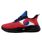 Custom South Korea 2026 World Cup Sneakers DIY Country Flag Running Shoes Lightweight Sport Shoes Gift for Football Fans Personalized Team Name and Logo FN079-F009131-4