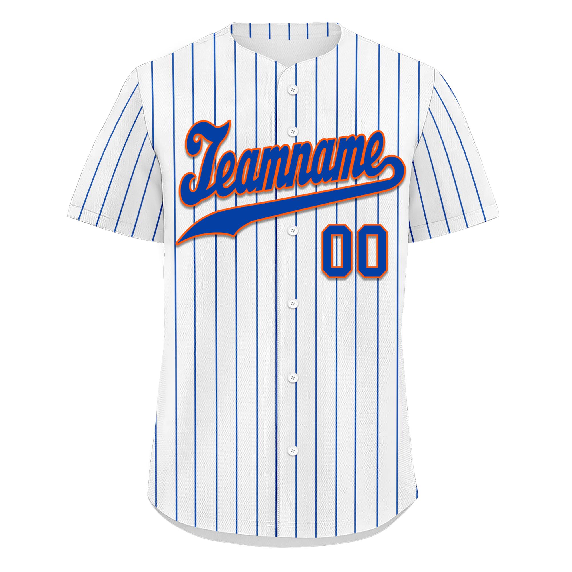 Custom White Classic Style Blue Personalized Authentic Baseball Jersey BSBJ01-bd0fa07