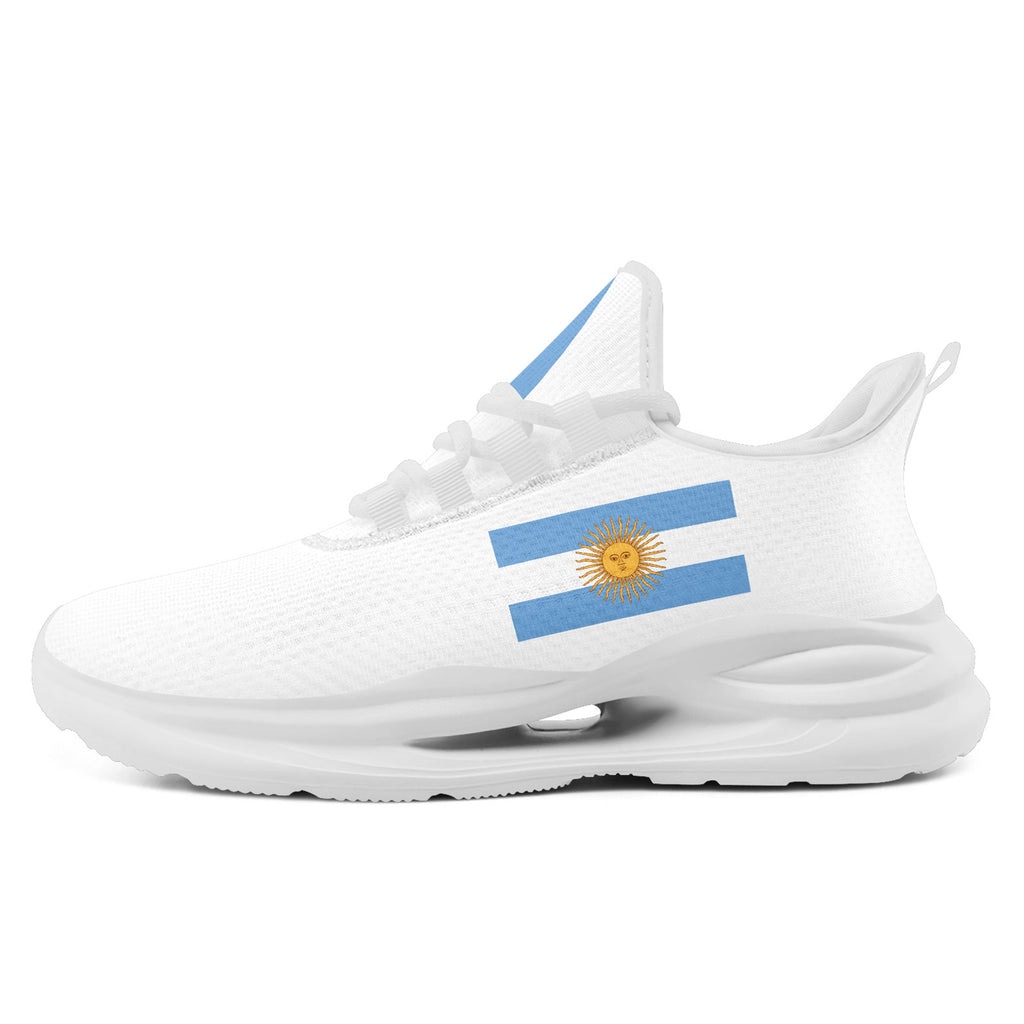 Custom 2026 World Cup Argentina Sneakers DIY Country Flag Running Shoes Lightweight Sport Shoes Gift for Football Fans Personalized Team Name and Logo FN079-F027048-4