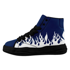 Custom White Blue Dallas Firesoul Shoes Personalized Sneaker FN039-D020272-9