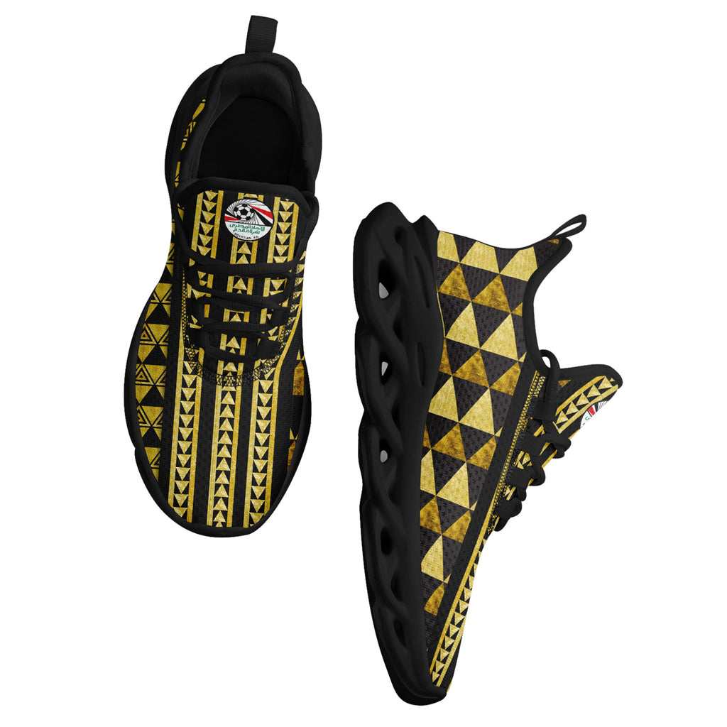 Custom Egypt 2026 World Cup Sneakers DIY Country Flag Running Shoes Lightweight Sport Shoes Gift for Football Fans Personalized Team Name and Logo FN003-F020041-4