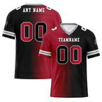 Custom Red Black Georgia Personalized Authentic Football Jersey FBJ02-D028017-2