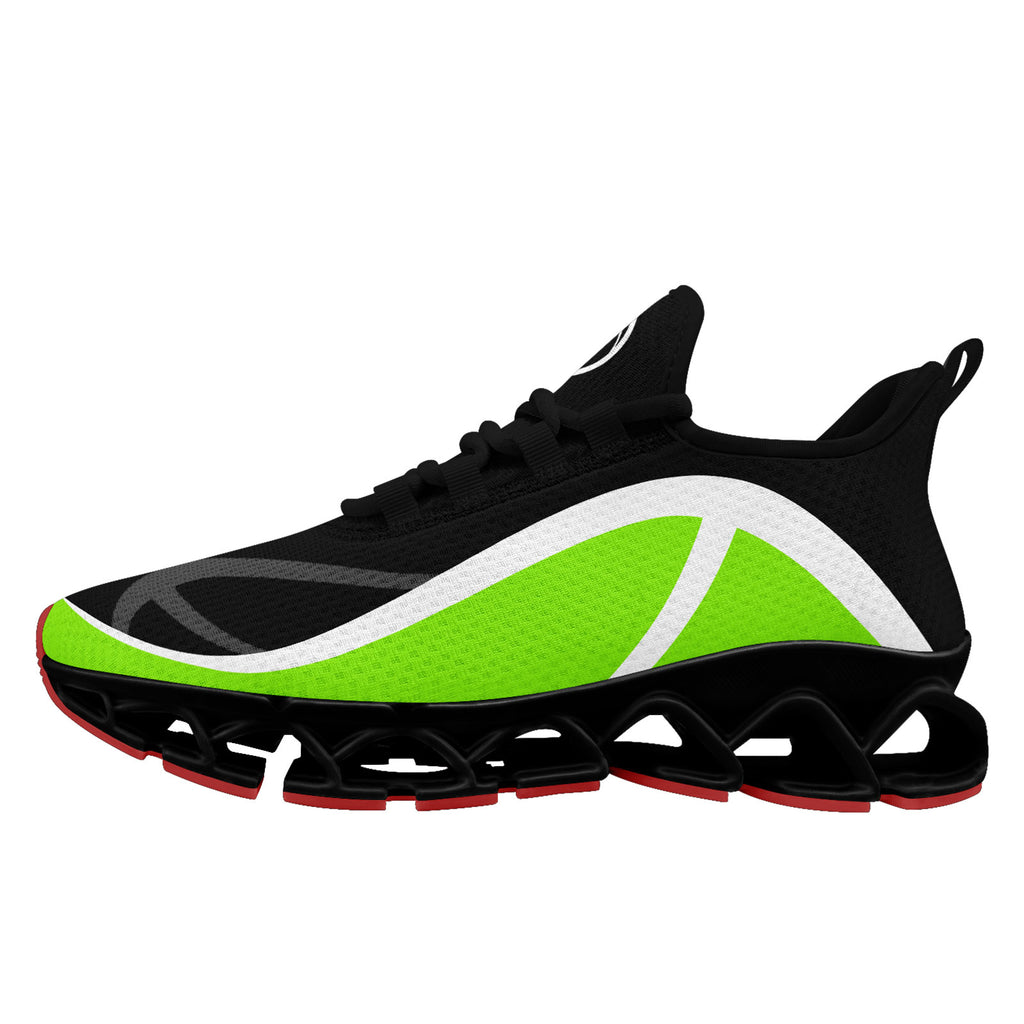 Custom Black Green Maxsoul Shoes Personalized Sneaker FN003XD-D020391-19