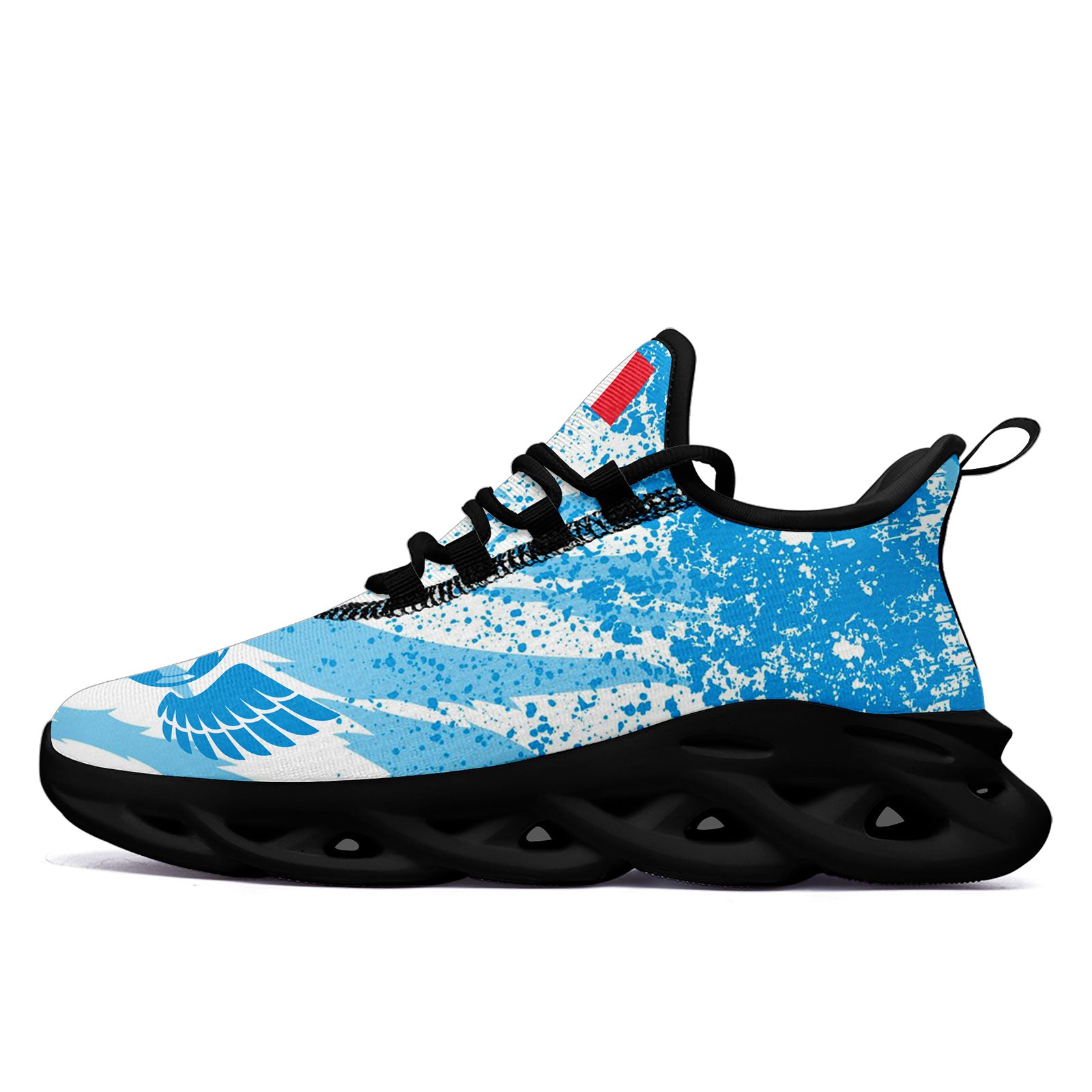Custom France 2026 World Cup Sneakers DIY Country Flag Running Shoes Lightweight Sport Shoes Gift for Football Fans Personalized Team Name and Logo FN003-F025037-7