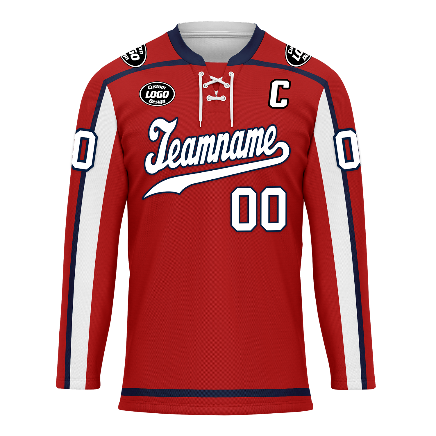 Custom Red Personalized Hockey Jersey HCKJ01-D0a70e9