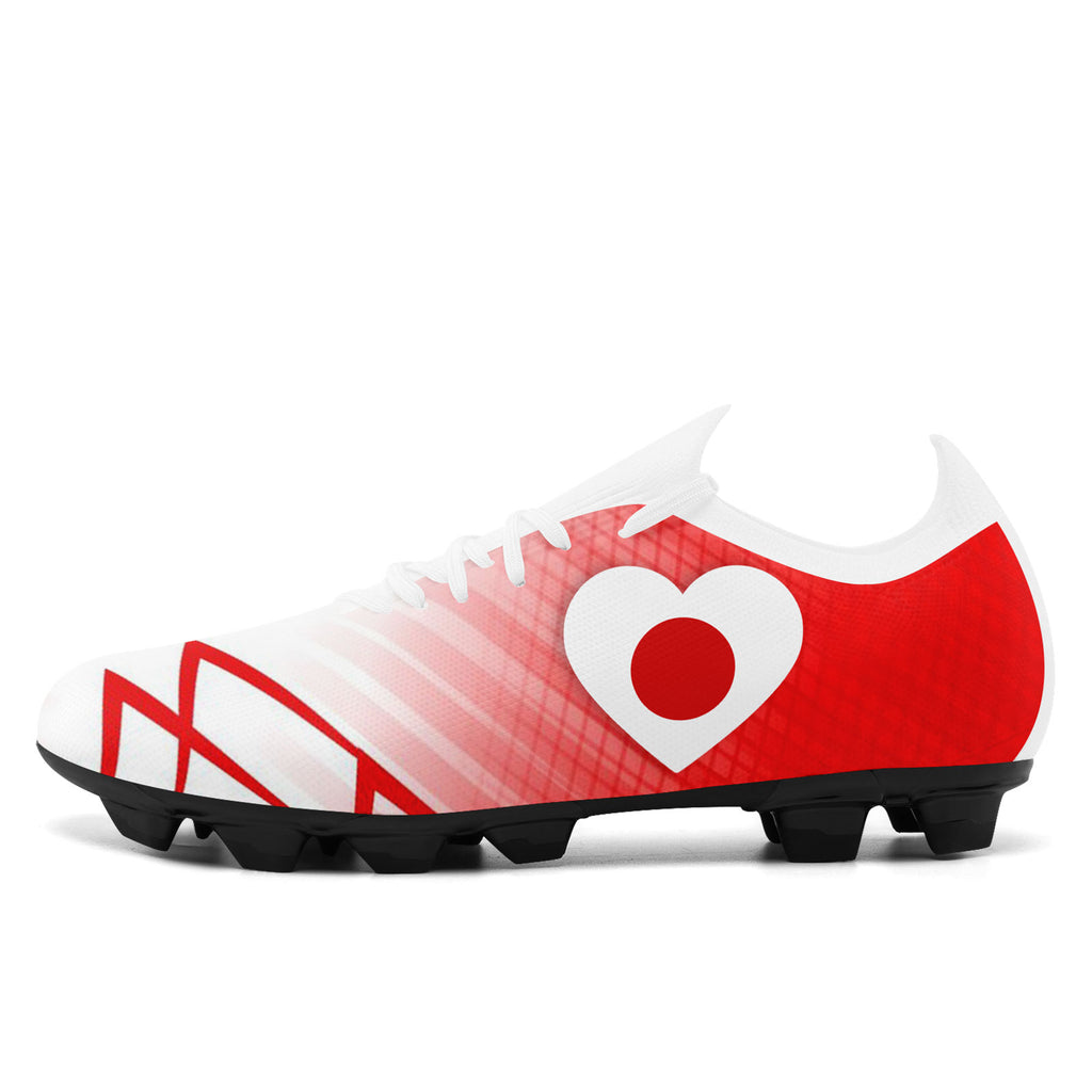 Custom Japan 2026 World Cup Sneakers DIY Country Flag Running Shoes Lightweight Sport Shoes Gift for Football Fans Personalized Team Name and Logo SC02-F025043-10