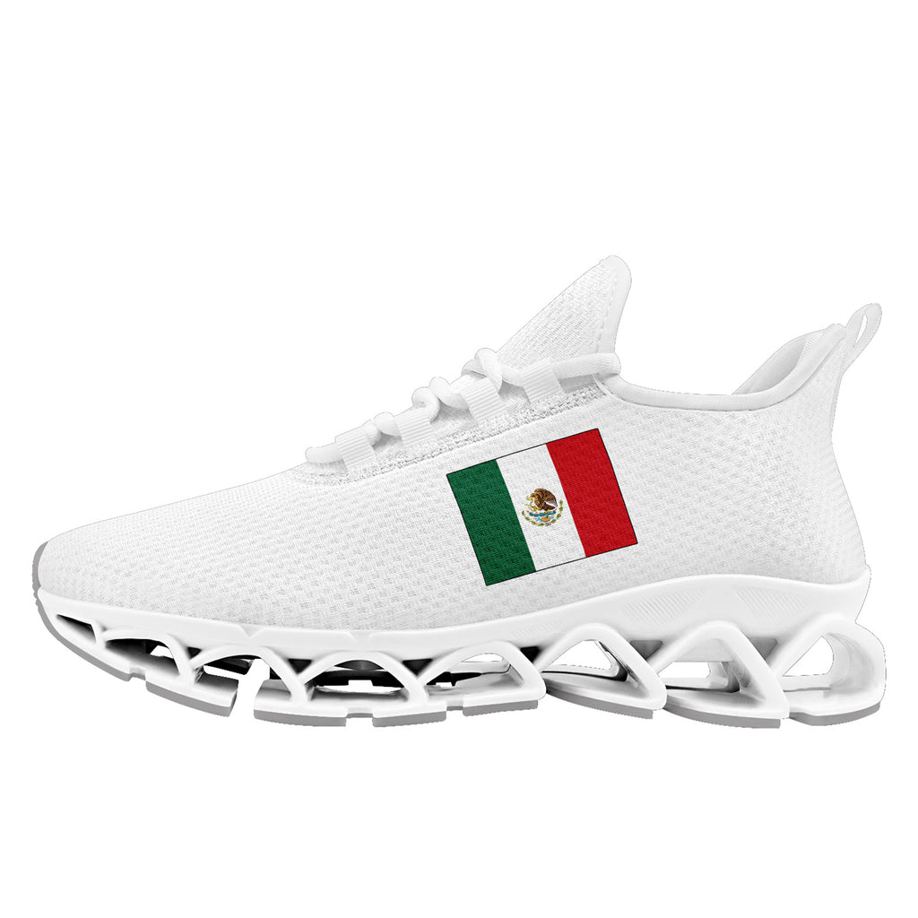 Custom 2026 World Cup Mexico Sneakers DIY Country Flag Running Shoes Lightweight Sport Shoes Gift for Football Fans Personalized Team Name and Logo FN003XD-F023050-2