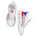 Custom Croatia 2026 World Cup Sneakers DIY Country Flag Running Shoes Lightweight Sport Shoes Gift for Football Fans Personalized Team Name and Logo FN003-F009104-5