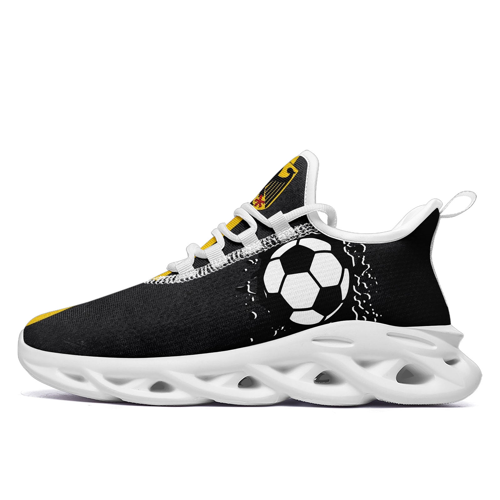 Custom Germany 2026 World Cup Sneakers DIY Country Flag Running Shoes Lightweight Sport Shoes Gift for Football Fans Personalized Team Name and Logo FN003-F025035-1