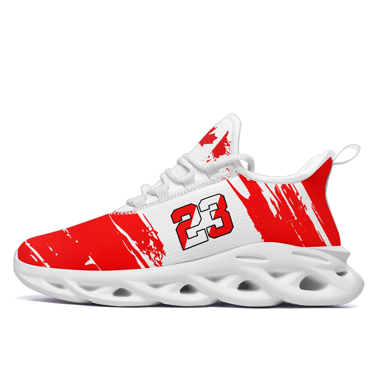 Custom 2026 World Cup Canada Sneakers DIY Country Flag Running Shoes Lightweight Sport Shoes Gift for Football Fans Personalized Team Name and Logo FN003-F023079-8