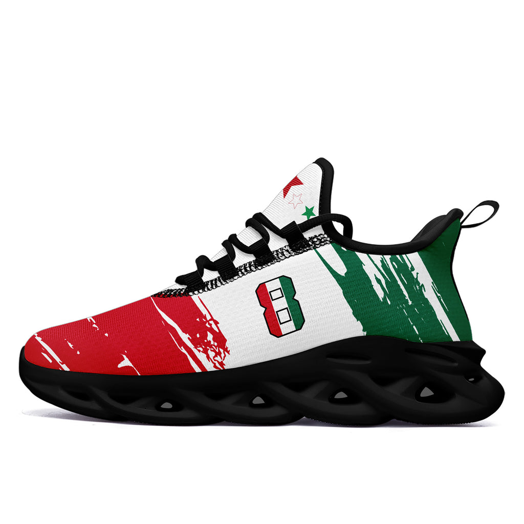 Custom 2026 World Cup Mexico Sneakers DIY Country Flag Running Shoes Lightweight Sport Shoes Gift for Football Fans Personalized Team Name and Logo FN003-F023078-3