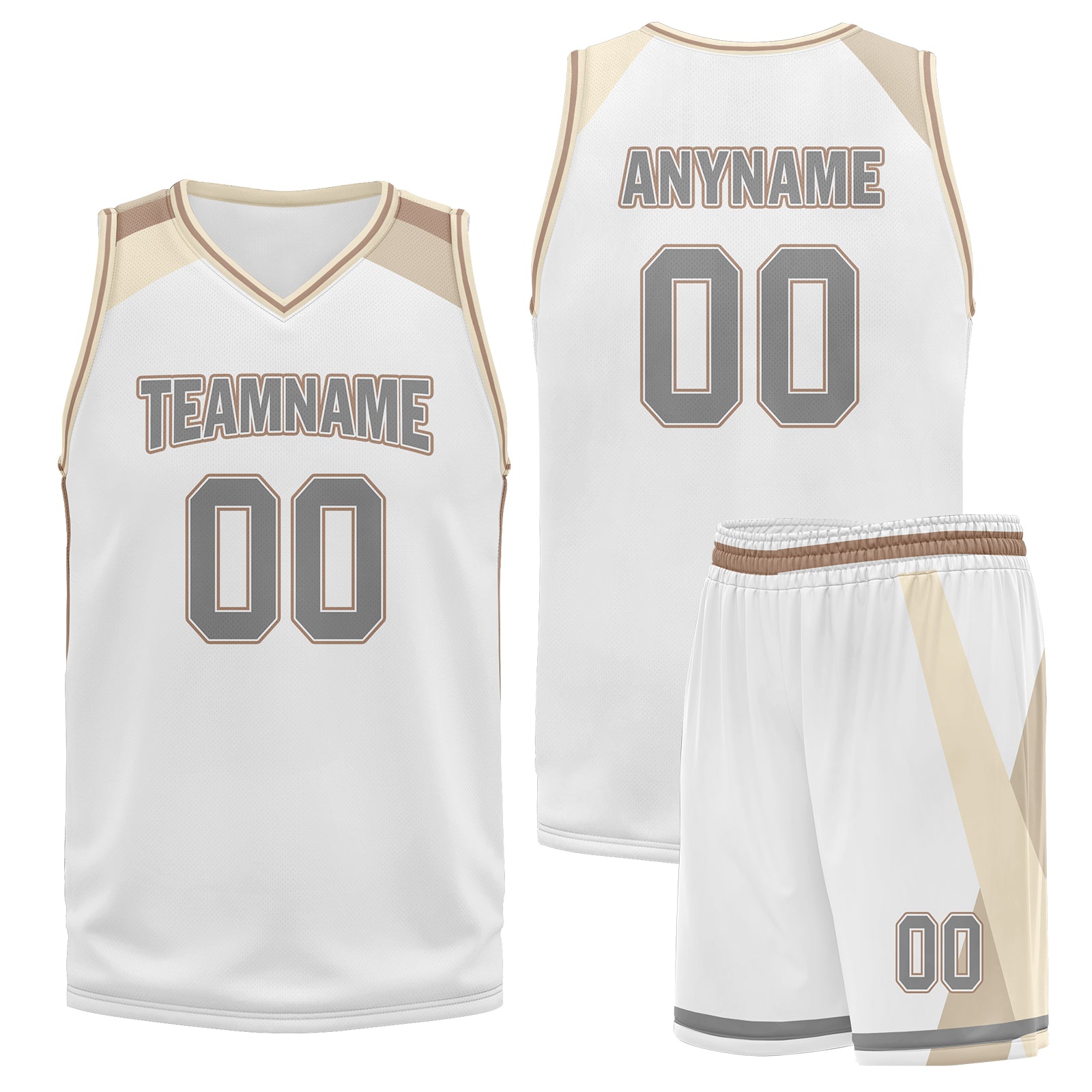 Custom White Gold City Edition Personalized Sports Uniform Authentic Basketball Jersey BBJ01-D06101-5