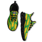 Custom 2026 World Cup Brazil Sneakers DIY Country Flag Running Shoes Lightweight Sport Shoes Gift for Football Fans Personalized Team Name and Logo FN003-F027085-1