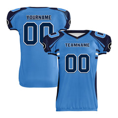 Custom Blue Deep Blue Tennessee High-Performance American Football Jersey FBJ06-D023001-32