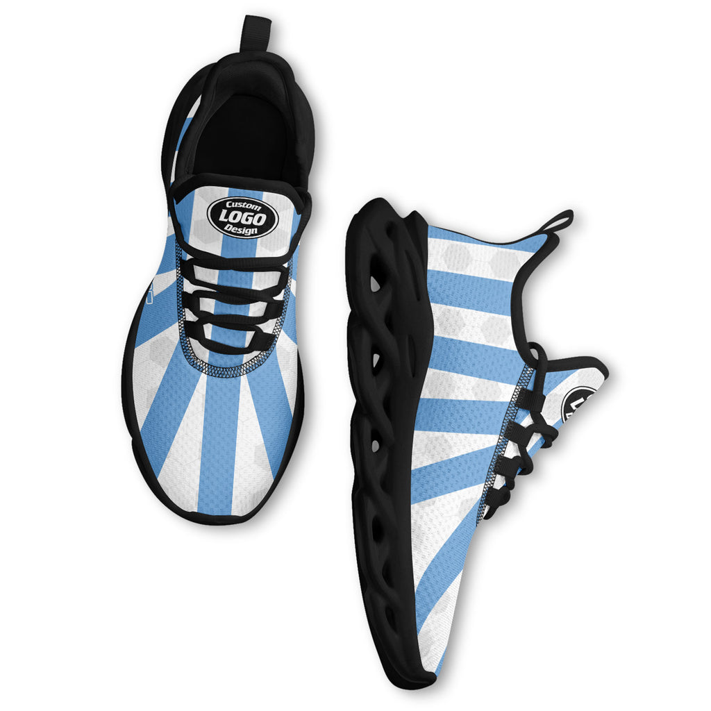Custom 2026 World Cup Argentina Sneakers DIY Country Flag Running Shoes Lightweight Sport Shoes Gift for Football Fans Personalized Team Name and Logo FN003-F027086-2