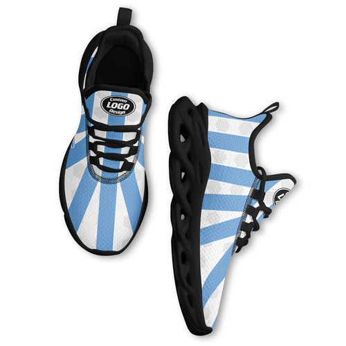 Custom 2026 World Cup Argentina Sneakers DIY Country Flag Running Shoes Lightweight Sport Shoes Gift for Football Fans Personalized Team Name and Logo FN003-F027086-2