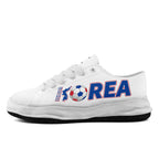 Custom South Korea 2026 World Cup Sneakers DIY Country Flag Running Shoes Lightweight Sport Shoes Gift for Football Fans Personalized Team Name and Logo FN038-F009095-5