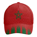Personalized 2026 Morocco Soccer Fan Hat - Add Your Name & Design Custom 2026 Football Tournament Hat YW061-F009128-2
