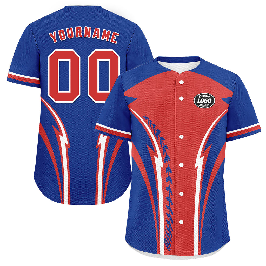 Custom Personalized Authentic Baseball Jersey BSBJ01-E023019-6