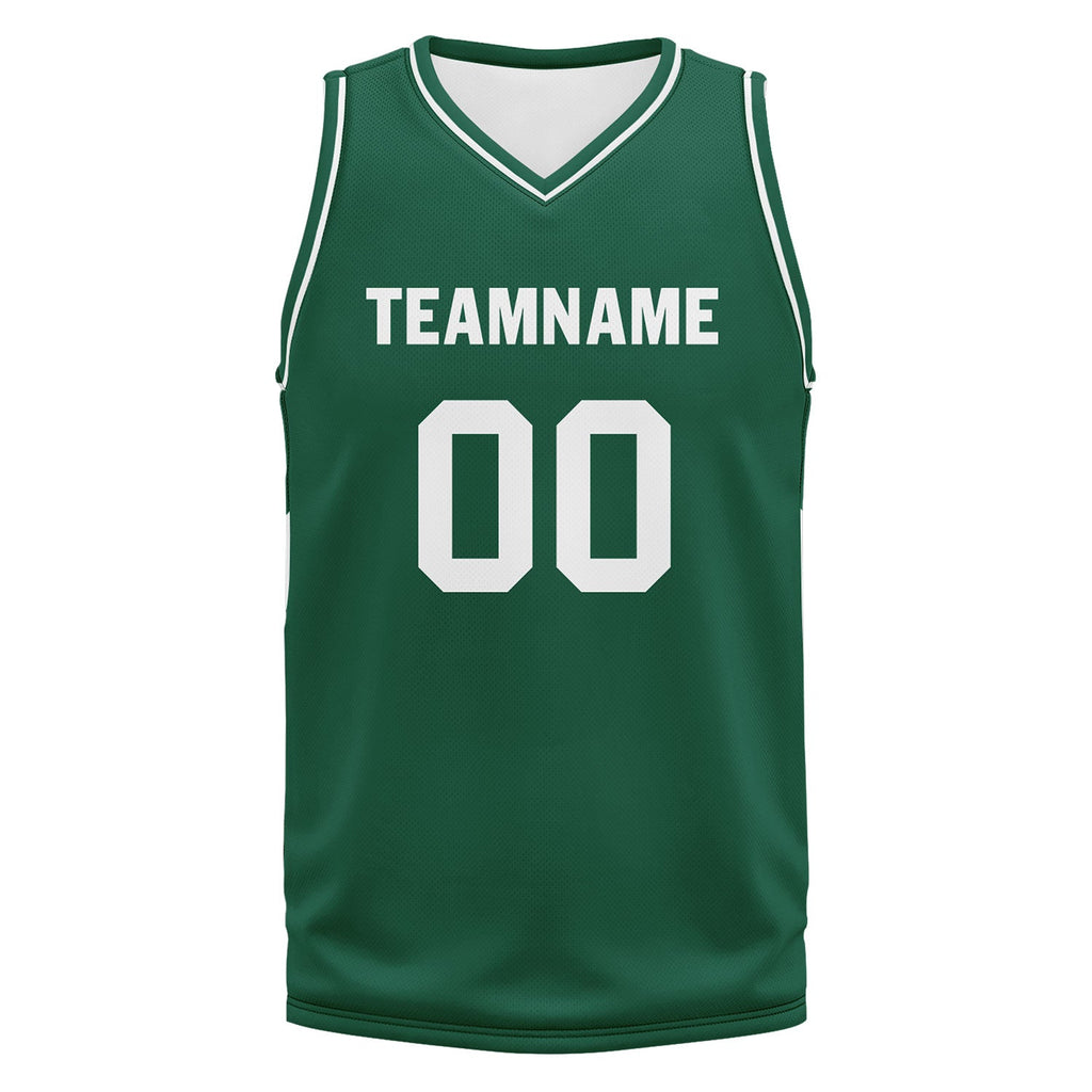 Custom Green Classic Style Sports Uniform Basketball Jersey BBJ01-D020105-22