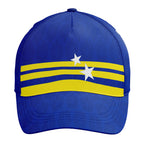 Personalized 2026 Curaçao Soccer Fan Hat - Add Your Name & Design Custom 2026 Football Tournament Hat YW061-F025151-3