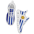 Custom Uruguay 2026 World Cup Sneakers DIY Country Flag Running Shoes Lightweight Sport Shoes Gift for Football Fans Personalized Team Name and Logo FN003-F009072-4
